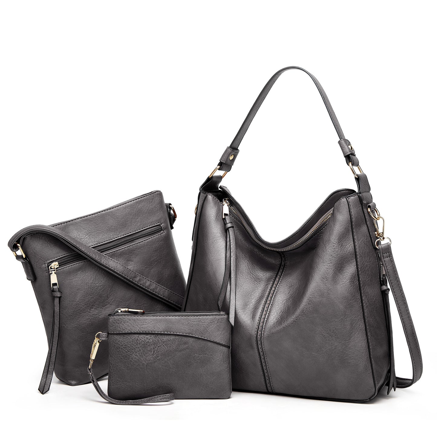 Ensemble de trois sacs à bandoulière de grande capacité