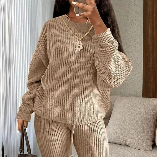 Ensemble Tricoté Chic et Confortable