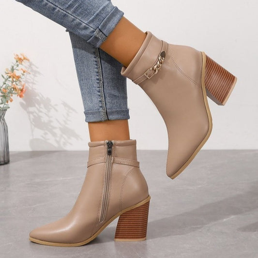 Bottines Noires Élégantes