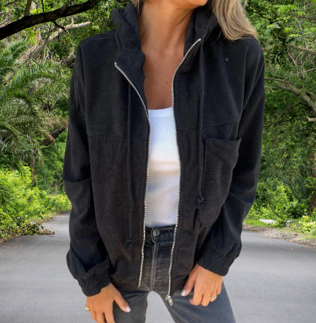Mera™ | Veste à Capuche en Velours