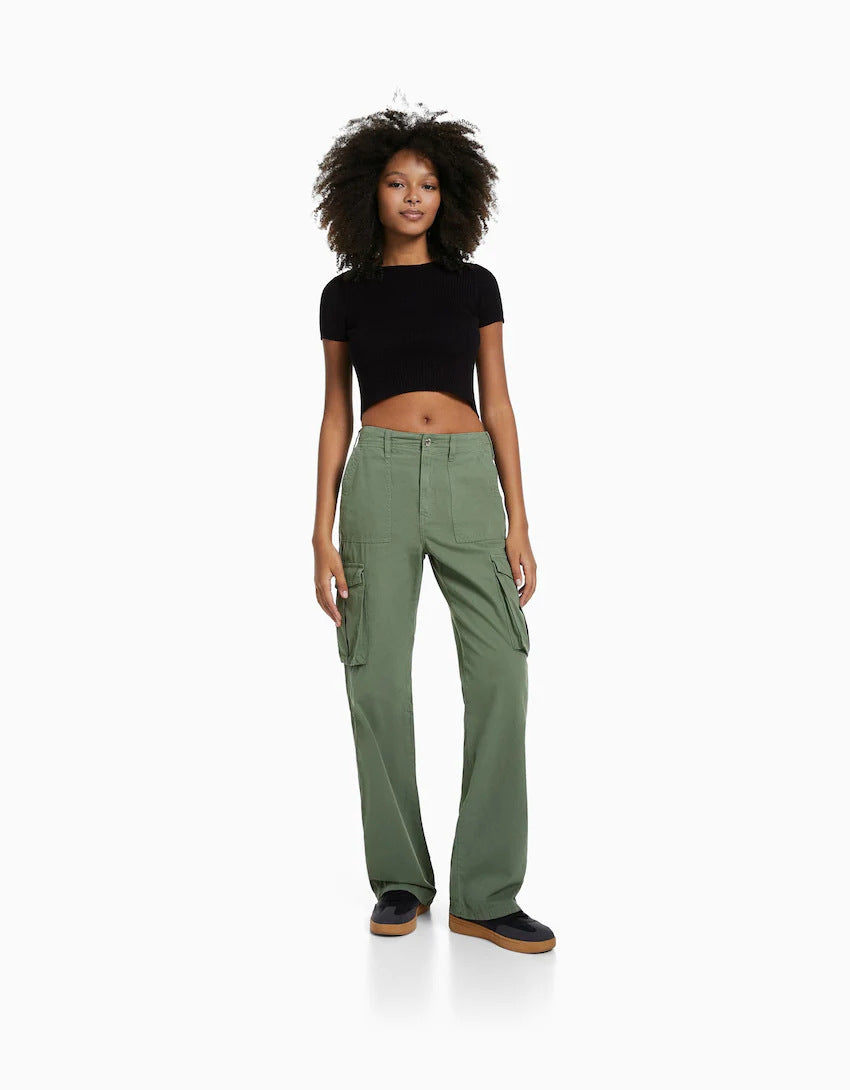 Pantalon Cargo Ample