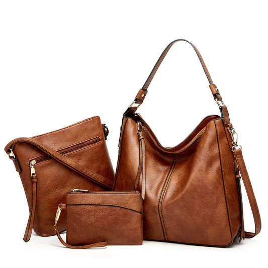 Ensemble de trois sacs à bandoulière de grande capacité