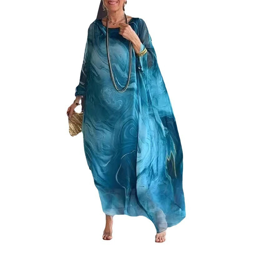 Robe Amna en Mousseline de Soie