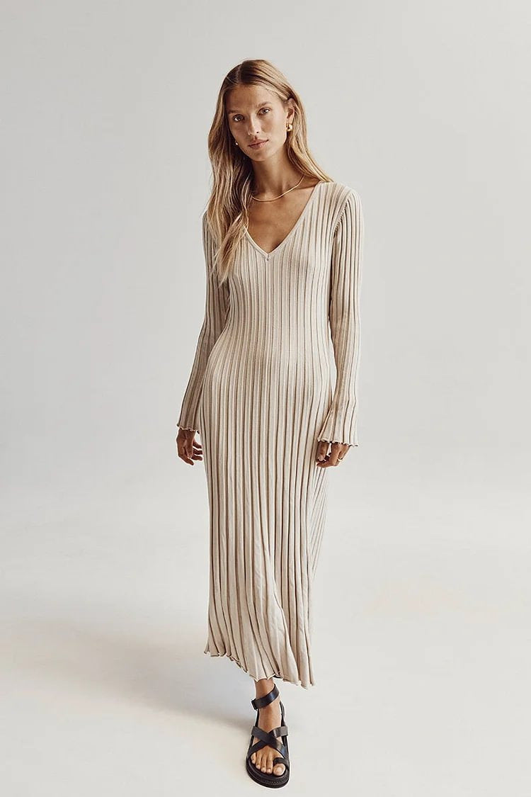 Robe Longue RIB Noire